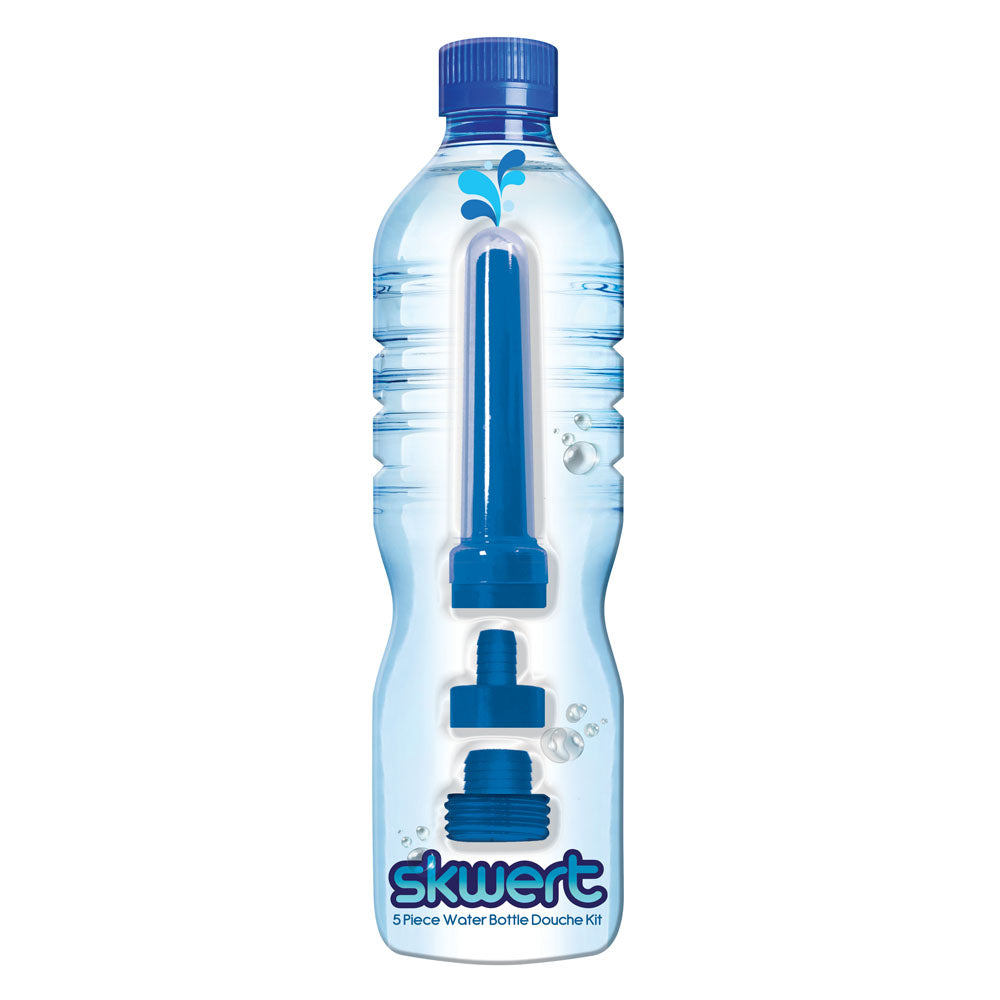 Skwert 5 Piece Water Bottle Douche Kit - 5 Piece Water Bottle Douche Adapter Kit - Hush Store Sydney 