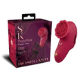 Secret Kisses ROSEGASM PLAYFUL PETAL - Red USB Rechargeable Finger Stimulator - Hush Store Sydney 