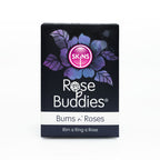 Skins Rose Buddies - The Bums N Roses - Black USB Rechargeable Anal Rimming Stimulator
