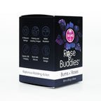 Skins Rose Buddies - The Bums N Roses - Black USB Rechargeable Anal Rimming Stimulator