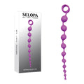 Selopa BEADED ADVENTURE - Purple 35.5 cm Anal Beads - Hush Store Sydney 