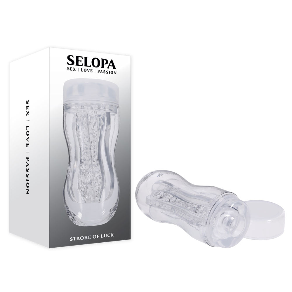 Selopa STROKE OF LUCK - Clear Stroker