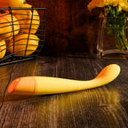 Selopa LEMON SQUEEZE - Yellow 18.4 cm USB Rechargeable Vibrator - Hush Store Sydney 