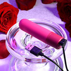 Selopa TINY TEMPTATION - Pink 9.2 cm USB Rechargeable Bullet