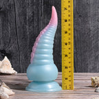 Selopa STUCK ON YOU - Blue/Pink 19 cm USB Rechargeable Vibrating Tentacle Fantasy Dildo - Hush Store Sydney 