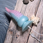 Selopa STUCK ON YOU - Blue/Pink 19 cm USB Rechargeable Vibrating Tentacle Fantasy Dildo - Hush Store Sydney 