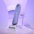 Selopa IN A FLAP - Purple 15 cm USB Rechargeable Flicking Stimulator - Hush Store Sydney 