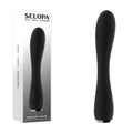 Selopa MIDNIGHT MAGIC - Black 20.2 cm USB Rechargeable Vibrator - Hush Store Sydney 