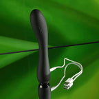 Selopa MIDNIGHT MAGIC - Black 20.2 cm USB Rechargeable Vibrator - Hush Store Sydney 