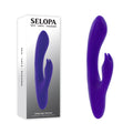 Selopa POSEABLE BUNNY - Purple 21 cm USB Rechargeable Poseable Rabbit Vibrator