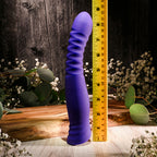 Selopa TRIXXXIE - Purple 22.2 cm USB Rechargeable Vibrator - Hush Store Sydney 