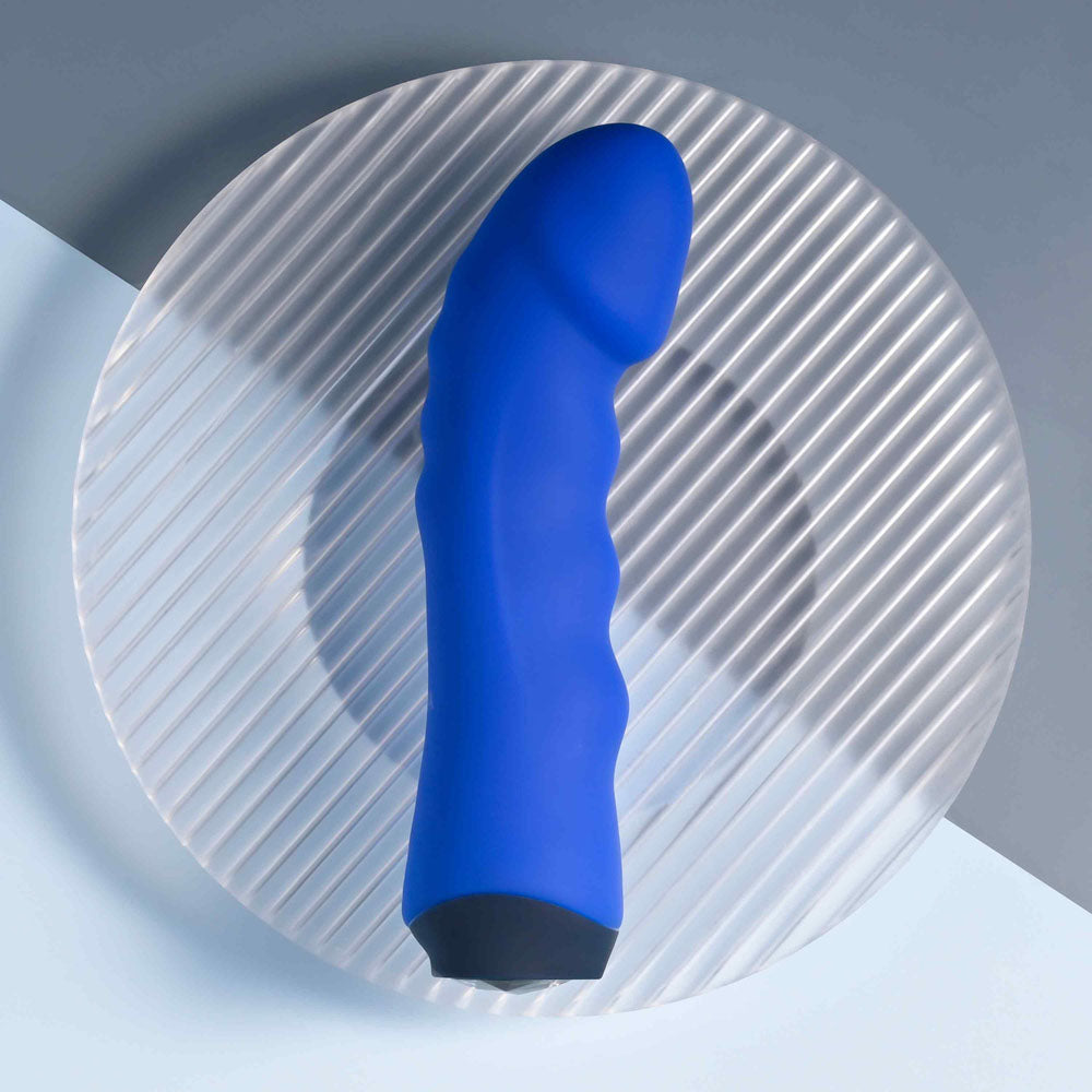 Selopa BLUE BANGER - Blue 13.6 cm USB Rechargeable Vibrator - Hush Store Sydney 