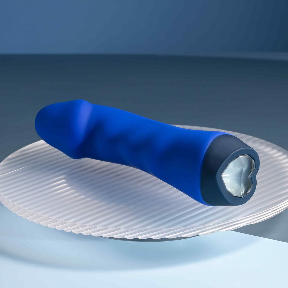 Selopa BLUE BANGER - Blue 13.6 cm USB Rechargeable Vibrator - Hush Store Sydney 