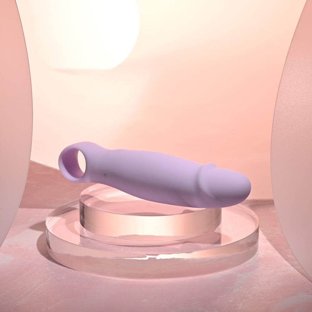 Selopa PETITE PECKER - Purple 11.7 cm USB Rechargeable Mini Vibrator - Hush Store Sydney 