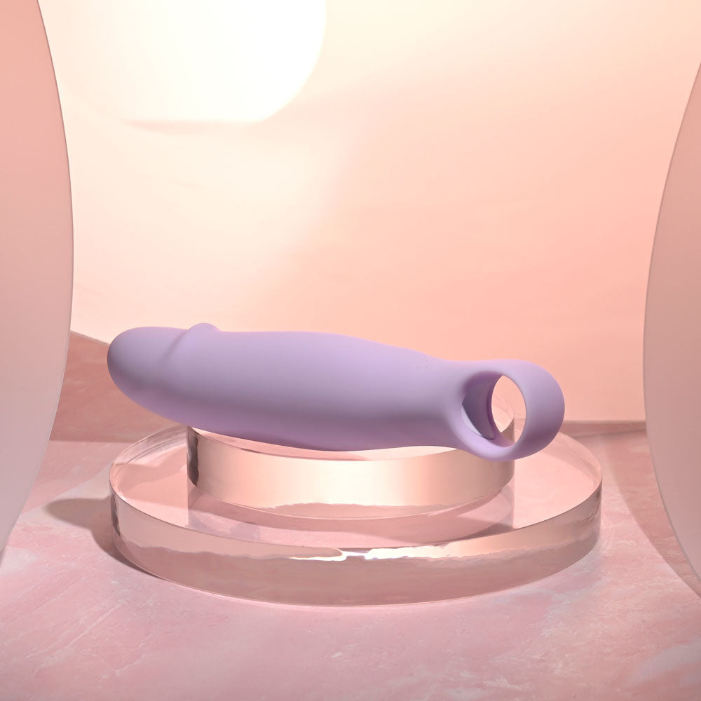 Selopa PETITE PECKER - Purple 11.7 cm USB Rechargeable Mini Vibrator - Hush Store Sydney 
