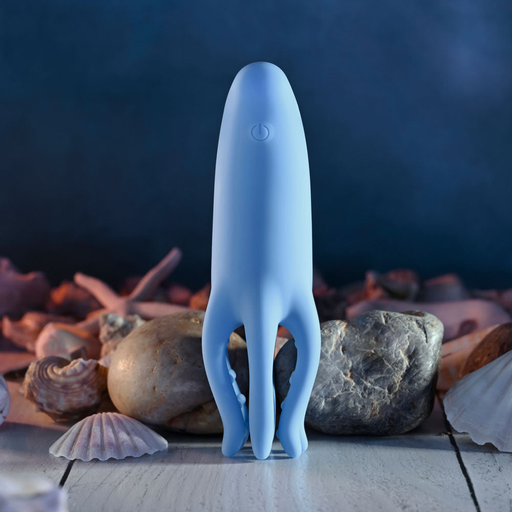 Selopa TENTACLE TICKLER - Blue USB Rechargeable Vibrating Stimulator - Hush Store Sydney 