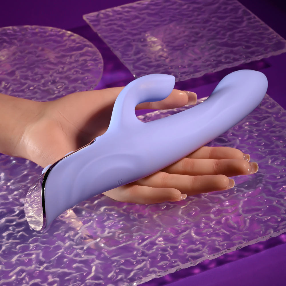 Evolved LAVENDER LOVE - Purple 23.3 cm USB Rechargeable Rabbit Vibrator