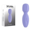 Selopa LIL' WAND - Purple 11 cm USB Rechargeable Massage Wand - Hush Store Sydney 