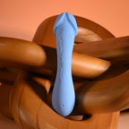 Selopa DAINTY DICK - Baby Blue 11.9 cm USB Rechargeable Mini Vibrator - Hush Store Sydney 