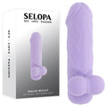 Selopa BALLSY BULLET - Purple 9.2 cm USB Rechargeable Bullet - Hush Store Sydney 