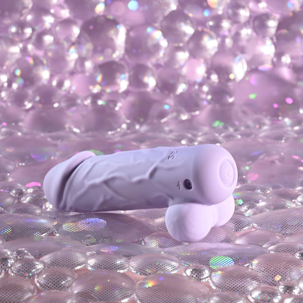 Selopa BALLSY BULLET - Purple 9.2 cm USB Rechargeable Bullet - Hush Store Sydney 