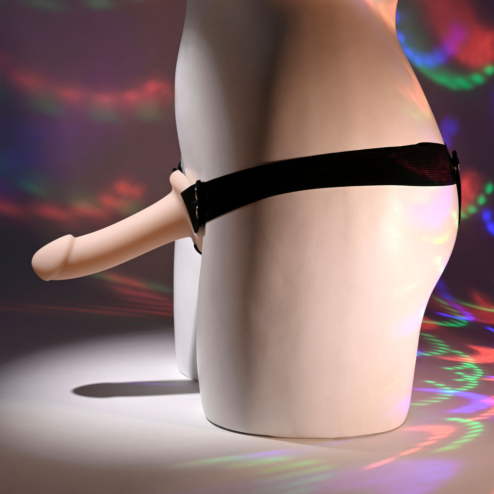 Selopa OUR FIRST HOLLOW STRAP ON LIGHT - Flesh 16.3 cm Hollow Strap-On - Hush Store Sydney 