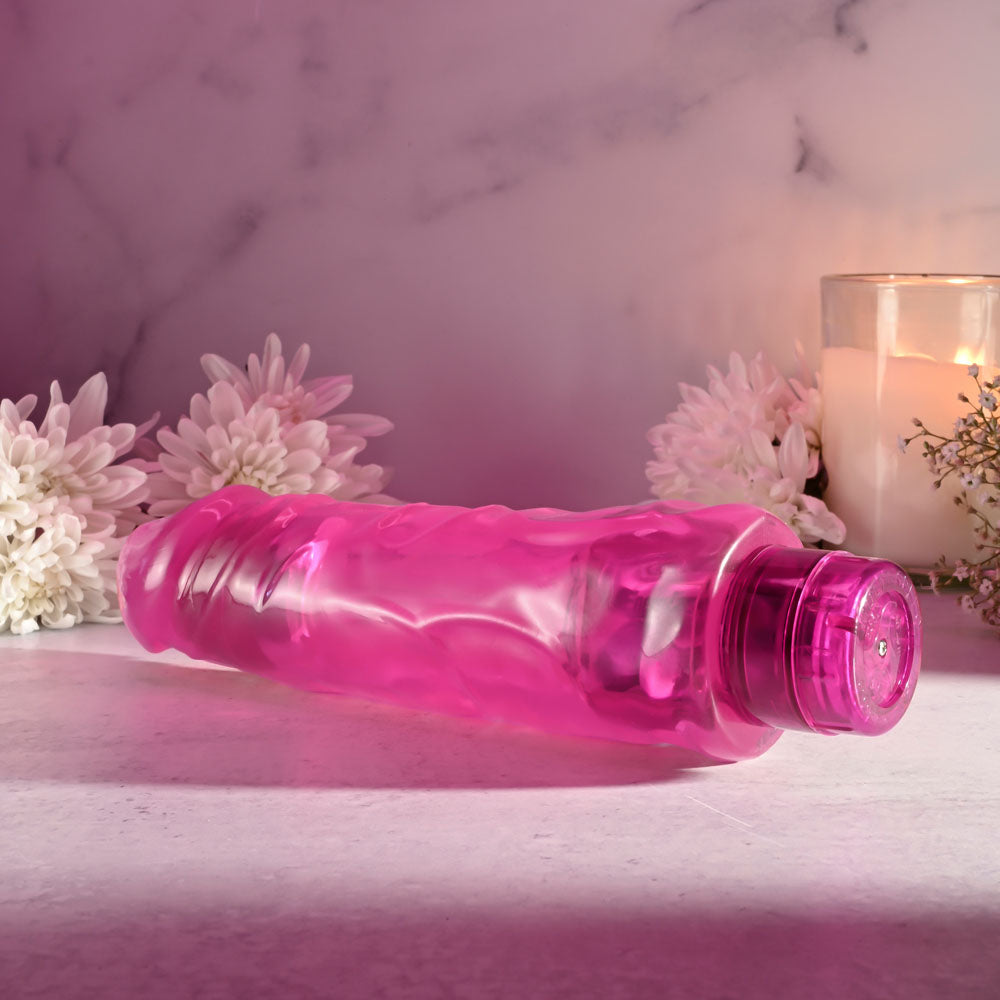 Selopa THICC BOI - Pink 22.9 cm Vibrator - Hush Store Sydney 