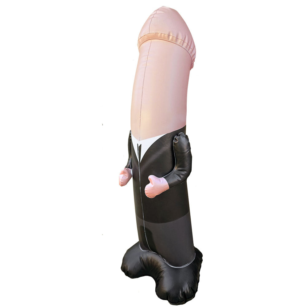 S-LINE The Dickheads - Groom Bop Bag - 100 cm Inflatable Penis Punching Bag - Hush Store Sydney 