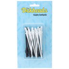 S-LINE The Dickheads - Couples Toothpicks - Black/White Novelty Toothpicks - 20 Pack - Hush Store Sydney 