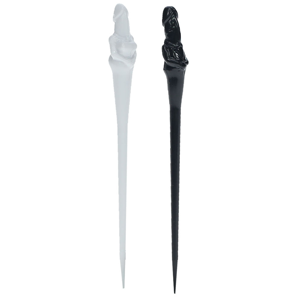 S-LINE The Dickheads - Couples Toothpicks - Black/White Novelty Toothpicks - 20 Pack - Hush Store Sydney 