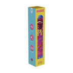 S-LINE Kaotix Pop Art - Pink 17.8 cm USB Rechargeable Vibrator - Hush Store Sydney 