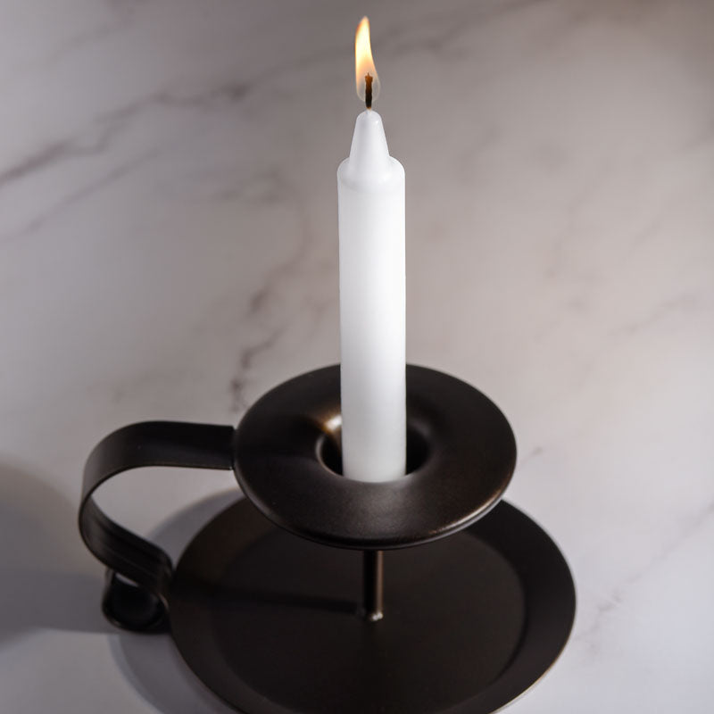 LaCire Drip Pillar Candles - White - White Drip Candles - Set of 3 - Hush Store Sydney 