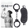 Sex & Mischief Shadow Cuff Kit - Black - 2 Piece Set - Hush Store Sydney 