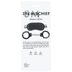 Sex & Mischief Shadow Cuff Kit - Black - 2 Piece Set - Hush Store Sydney 