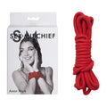 Sex & Mischief Amor Rope - 2 Red Bondage Ropes - 4.5 m Lengths - Hush Store Sydney 
