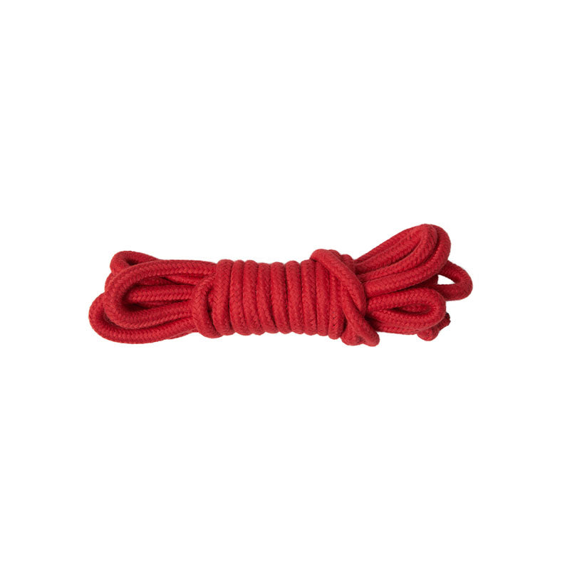 Sex & Mischief Amor Rope - 2 Red Bondage Ropes - 4.5 m Lengths - Hush Store Sydney 