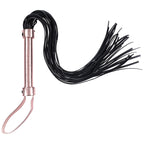 Sex & Mischief Brat Flogger - Rose Gold/Black Flogger - Hush Store Sydney 