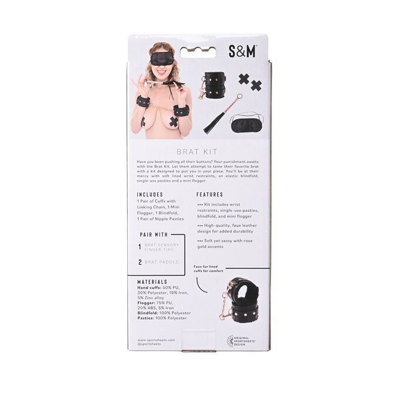Sex & Mischief Brat Kit - 5 Piece Beginner Bondage Kit - Hush Store Sydney 
