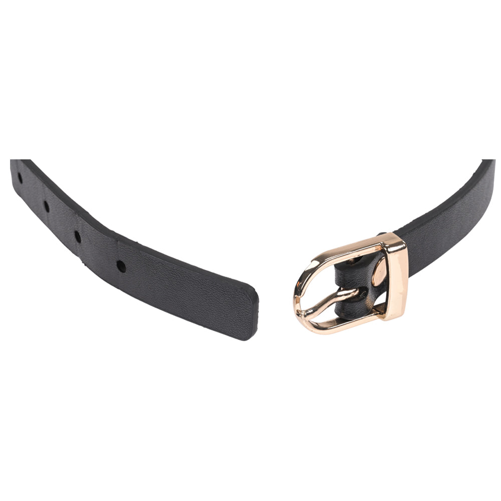 Sex & Mischief Double Buckle Day Collar - Black Collar - Hush Store Sydney 
