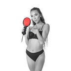 Sex & Mischief Amor Paddle - Red/Black Spanking Paddle - Hush Store Sydney 