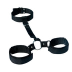 Sex & Mischief Shadow Neck and Wrist Restraint - Black Restraints - Hush Store Sydney 