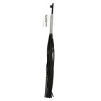 Sex & Mischief Sparkle Flogger - Black/Sparkle 78 cm Flogger Whip - Hush Store Sydney 