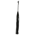 Sex & Mischief Sparkle Flogger - Black/Sparkle 78 cm Flogger Whip - Hush Store Sydney 