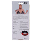 Sex & Mischief Amor Collar and Leash - Red Restraint - Hush Store Sydney 