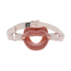 Sex & Mischief Peaches n CreaMe Silicone Lips - Peach Mouth Restraint - Hush Store Sydney 