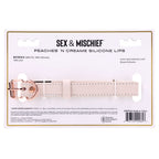 Sex & Mischief Peaches n CreaMe Silicone Lips - Peach Mouth Restraint - Hush Store Sydney 