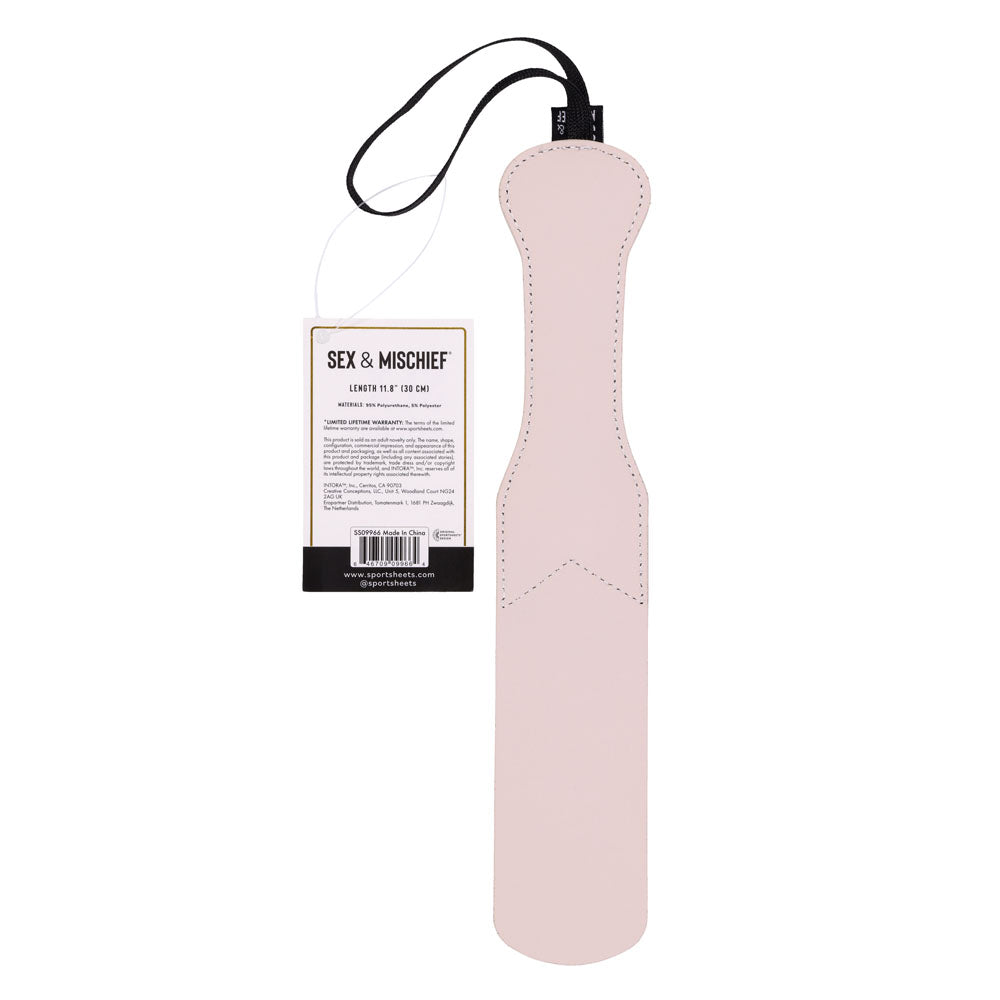 Sex & Mischief Peaches n CreaMe Impression Paddle - Peach Spanking Paddle - Hush Store Sydney 