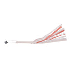 Sex & Mischief Peaches n CreaMe Stripe Flogger - Peach 80 cm Flogger Whip - Hush Store Sydney 