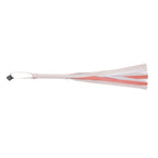 Sex & Mischief Peaches n CreaMe Stripe Flogger - Peach 80 cm Flogger Whip - Hush Store Sydney 