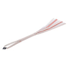 Sex & Mischief Peaches n CreaMe Stripe Flogger - Peach 80 cm Flogger Whip - Hush Store Sydney 